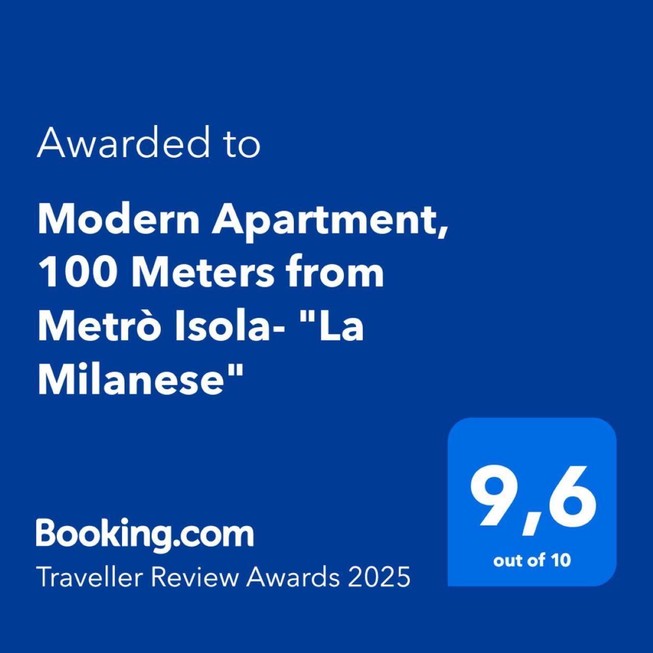 "La Milanese" Modern Apartment, 100 Meters From Metro Isola Esterno foto